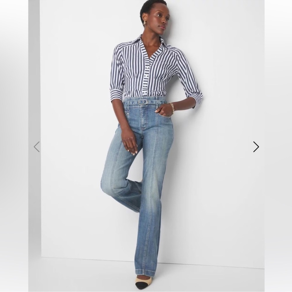 WHBM Extra High-Rise Trouser Everyday Soft Size 4